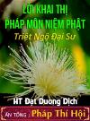loi-khai-thi-phap-mon-niem-phat
