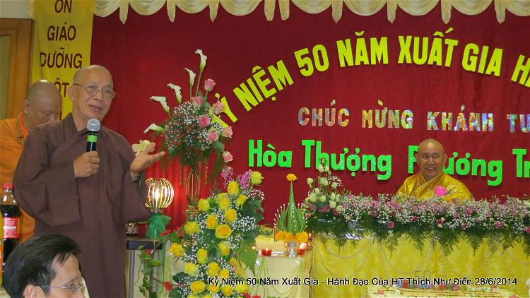 Le Ky Niem 50 Nam Xuat Gia - Hanh Dao cua HT Thich Nhu Dien (48)