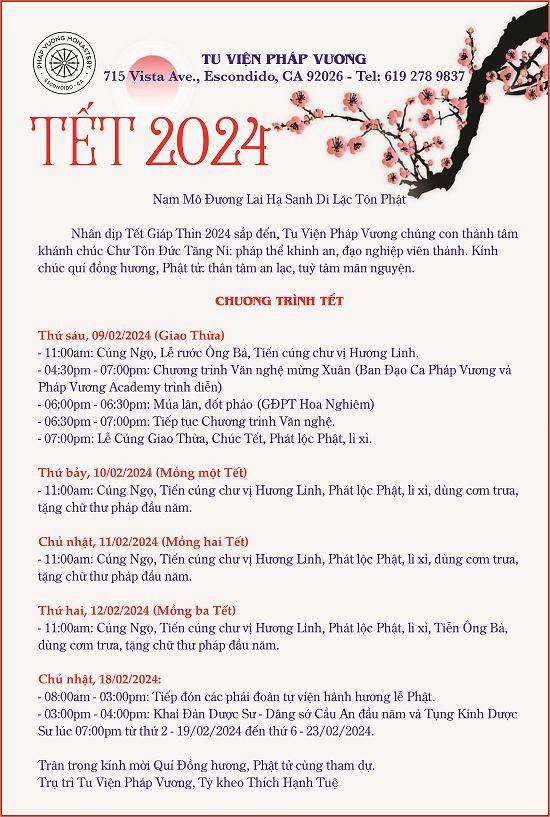 Chuong Trinh Tet 2024